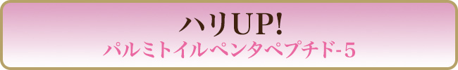 ハリUP! パルミトイルペンタペプチド-５